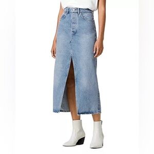 ALLSAINTS Dottie Denim Maxi Skirt Size 0 $220